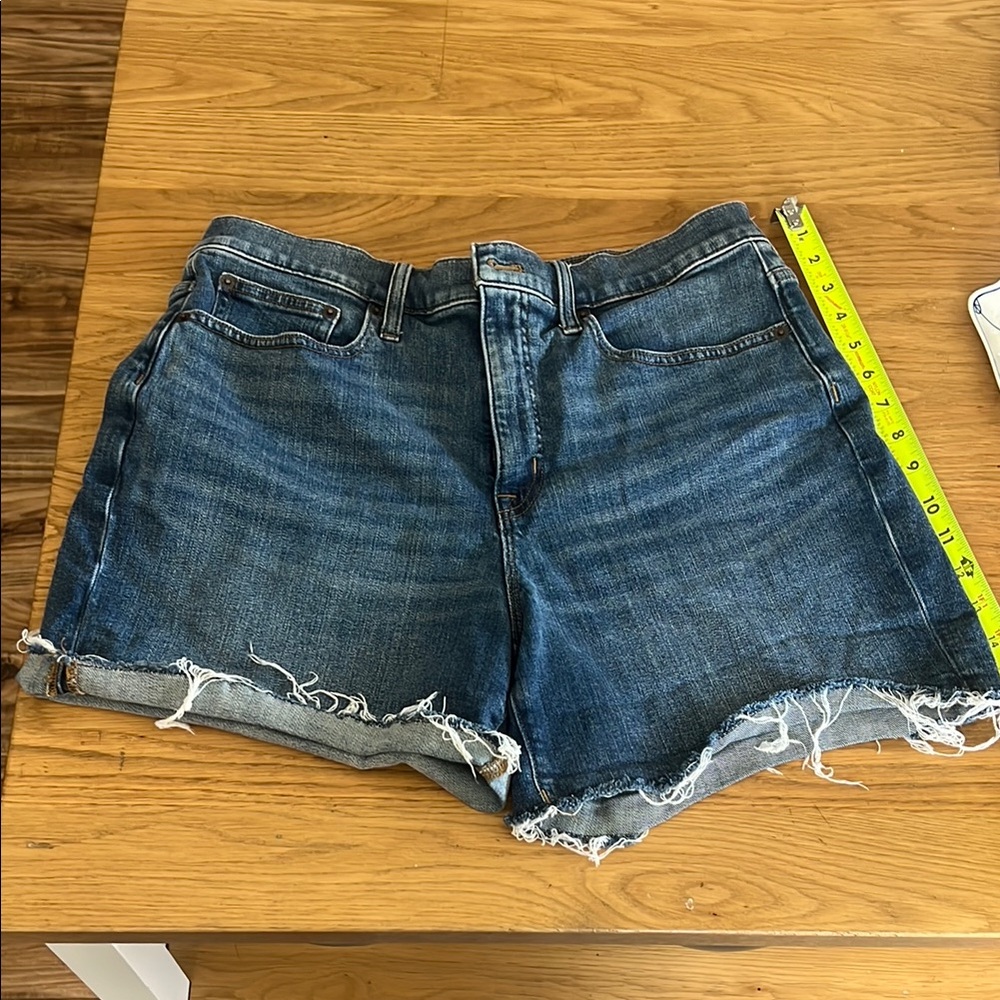 J Crew Women's Blue Denim Shorts